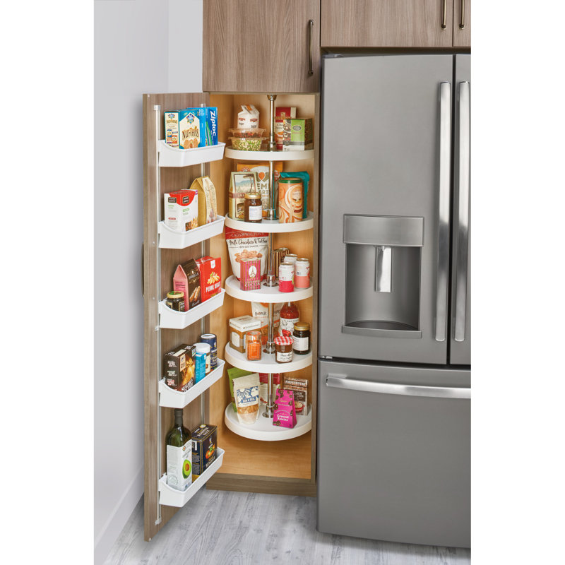 RevAShelf Polymer Pantry Full Circle Lazy Susan Pull Out Pantry